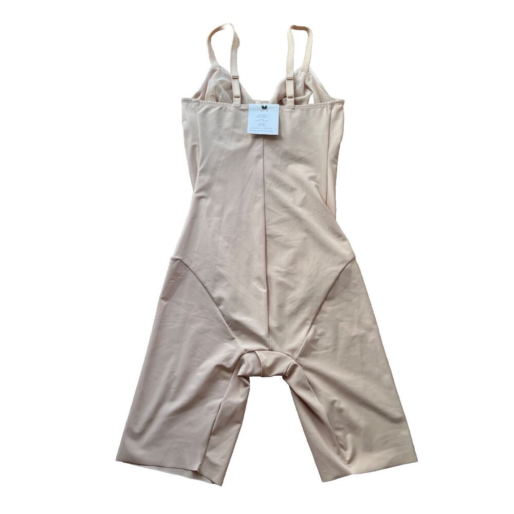 NWT Wacoal 34D Visual Effects Moderate Minimizing Bodysuit Beige - Picture 4 of 6